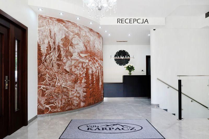 recepcja w&nbsp;villi karpacz